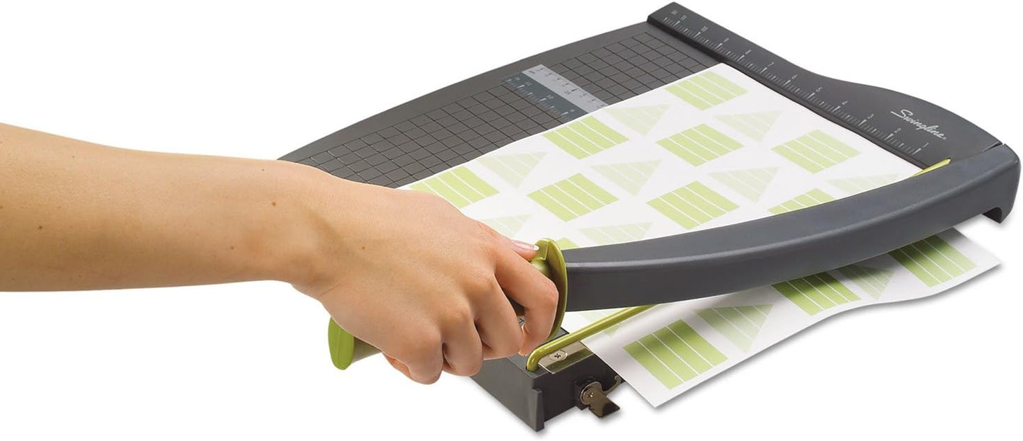 Swingline ClassicCut Lite Guillotine Trimmer, 12" Cut Length, 10 Sheet Capacity