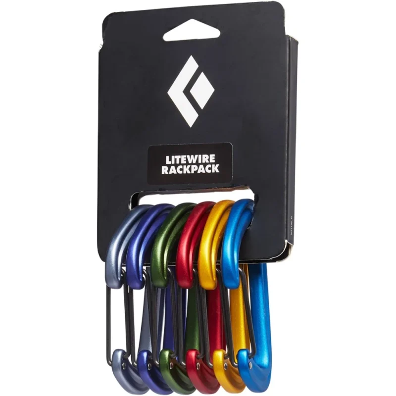 Black Diamond Litewire Rackpack - Set Of 6 Carabiners