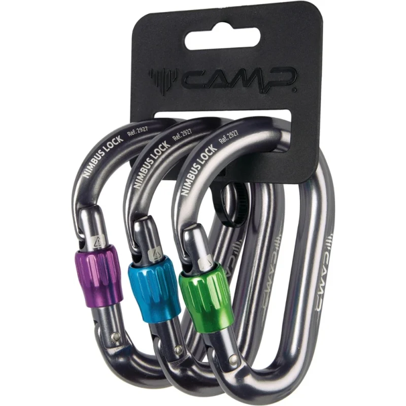 C.A.M.P. Nimbus Lock Carabiner - Package Of 3