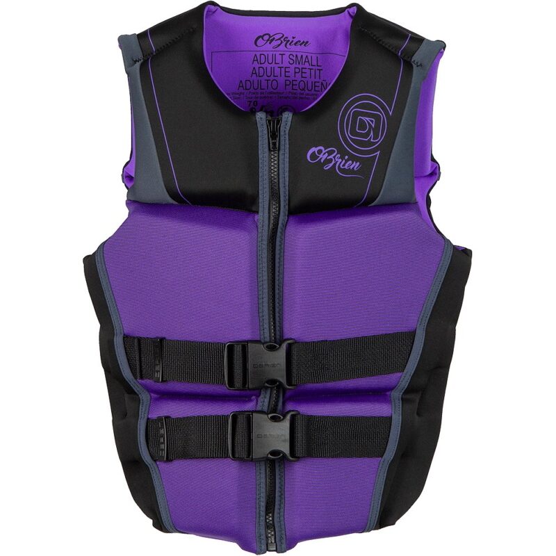 O'Brien Women's V-Back Neoprene Life Vest - Purple