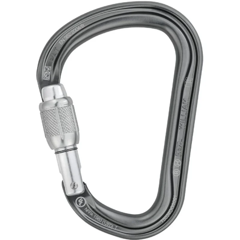 Petzl William Screw Lock Carabiner