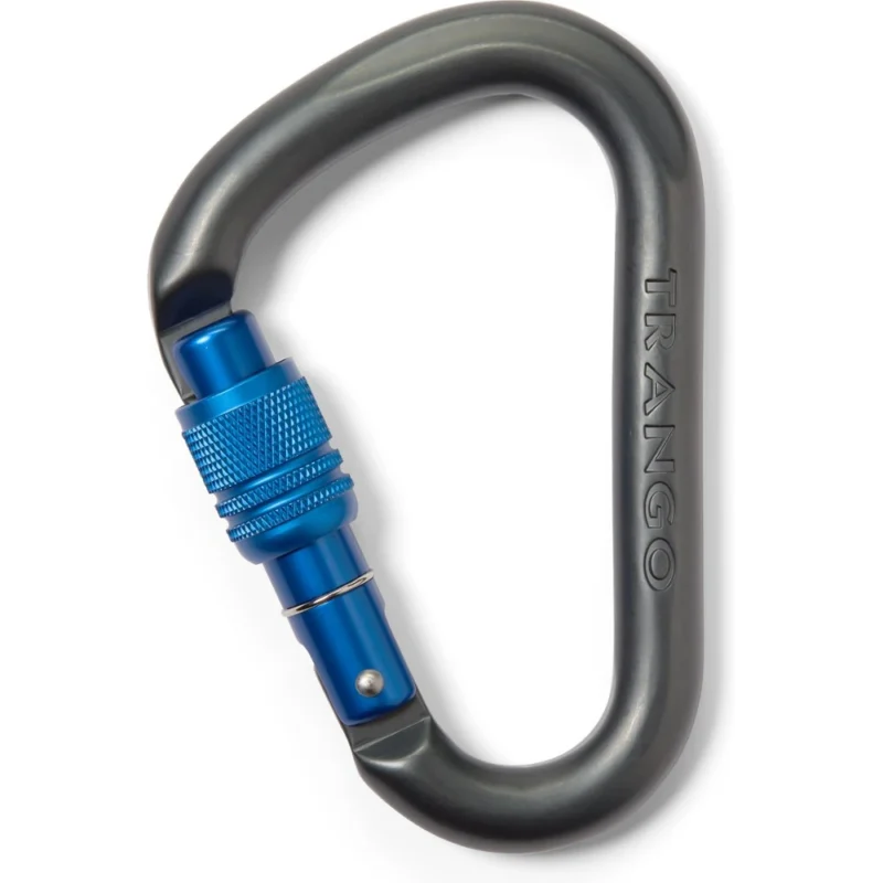 Trango Regulock Hms Screwlock Carabiner - Black