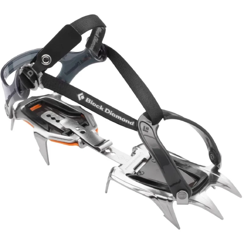 Black Diamond Contact Strap Crampons With Abs Plates