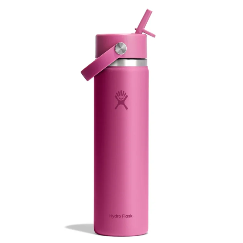 Hydro Flask Wide-Mouth Vacuum Water Bottle With Flex Straw Cap - 24 Fl. Oz.