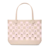 Checkered Linen/ Pink Marshmallow